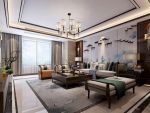 雅居乐湖居笔记新中式风格120平米二居室装修案例