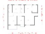 三爻小区新中式风格160平米三居室装修案例