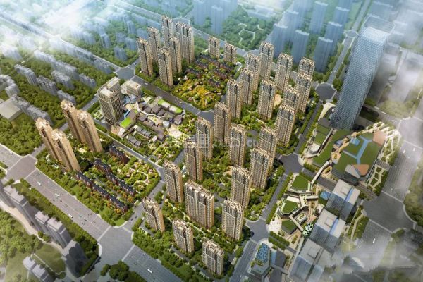 合肥信達(dá)天御荔枝公館效果圖
