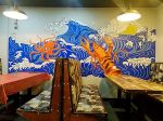 龙虾文化节墙绘
