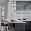 2023无锡欧式风格房屋厨房吧台装修图片 