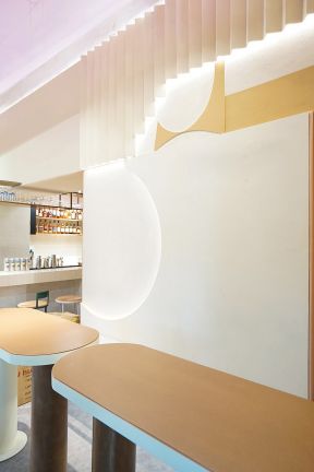 饮品店设计图片  奶茶店的室内设计图 奶茶店装修效果 