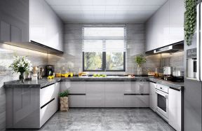 厨房橱柜效果图片欣赏 现代厨房装修效果 