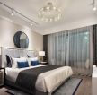 2023北京现代中式样板间卧室装修图
