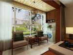 金科世界城127平米三居室美式风格装修案例