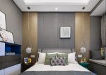 北京简约风格样板间卧室装修设计图片