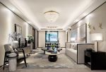北京现代中式风格样板间客厅装修设计图