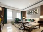 西港星汇国际120平米轻奢风格三居室装修案例