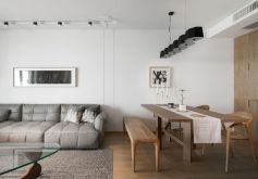 香格里拉现代风格120平米三居室装修案例