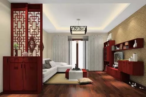 客厅玄关装修效果图