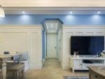 康田蔚蓝海89平米美式三居室装修案例