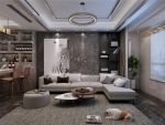 渭滨苑115平米三居室装修现代风格案例