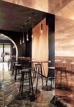上海现代风格小酒吧店面装修图片