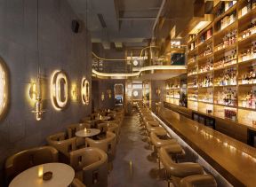 上海500平酒吧装潢装修效果图片