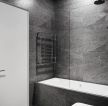 上海小户型家装卫生间砖砌浴缸效果图
