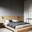 上海简约小户型家装卧室床头造型图片