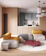 上海小户型家装客厅懒人沙发设计图
