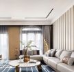 武汉高档别墅客厅沙发背景墙装修设计