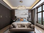 渭南新洲国际165平米四居室新中式风格装修案例