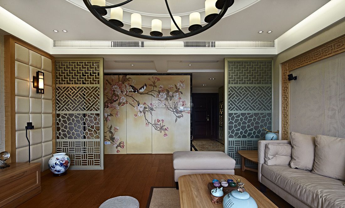 客厅灯具图片大全2020 新中式客厅沙发效果图