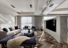 【赣州新房装修】阳光瑞香新城80平米现代风格两居室装修案例分享