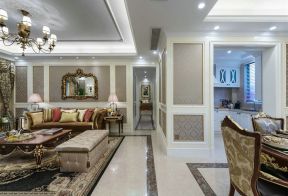 法式风格客厅效果图片 法式风格客厅装修效果图 法式风格客厅沙发