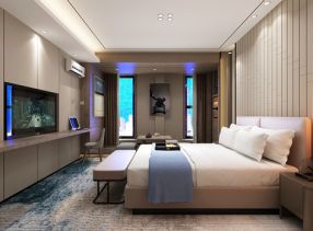 汇朋之星酒店2300平米现代风格装修案例
