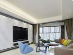 飞阳时代110平米现代风格三居室装修案例