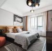 2023武汉现代风格卧室地毯装修图片
