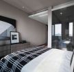 武汉128平现代风格新房卧室装修图片