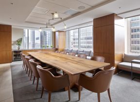 会议桌设计 会议桌装饰设计 办公室会议室 