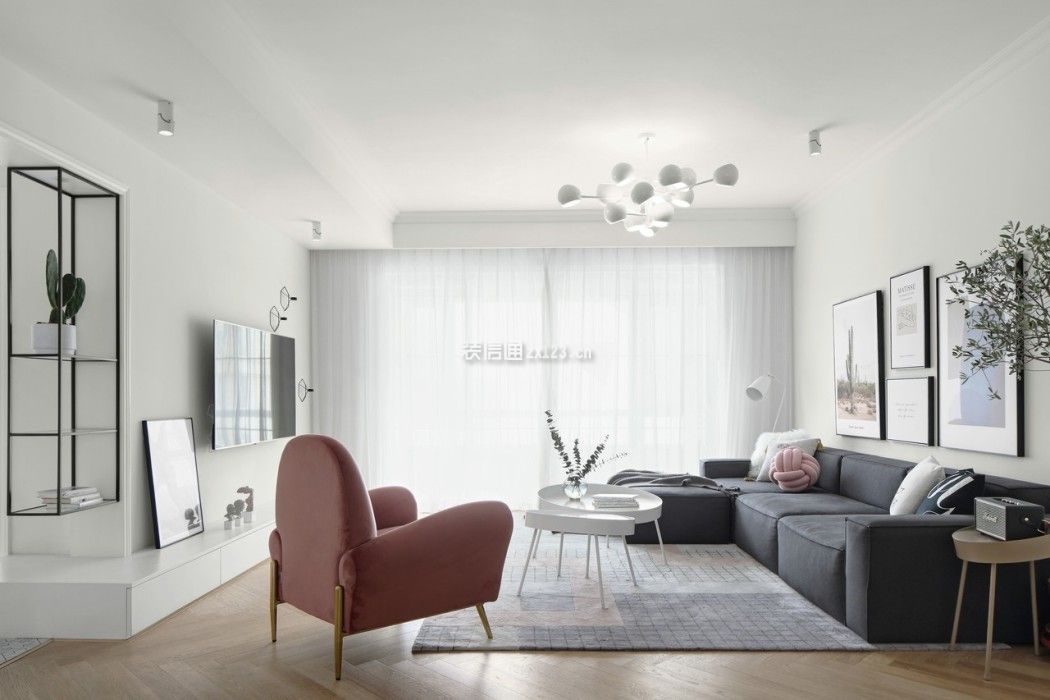 北欧风格客厅效果图片 北欧风格客厅沙发
