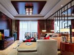 中海国际社区140平米豪宅新中式风格装修案例