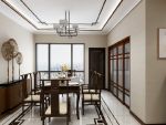 邦泰国际社区中式风格108平米三居室装修案例