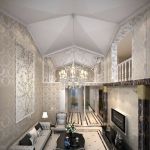 南国明珠230平复式豪宅欧式风格装修案例