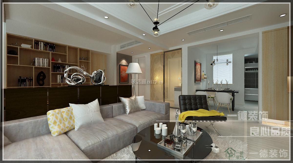 现代简约客厅颜色搭配 现代简约风格客厅装修效果图大全