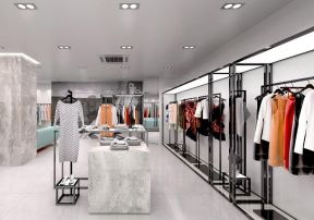 2023北京商铺装修现代风格服装店设计图