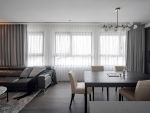 蓝光·香江国际二期现代风格一居室89平米装修设计案例