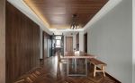中铁琉森水岸中式现代风格130平米三居室装修案例