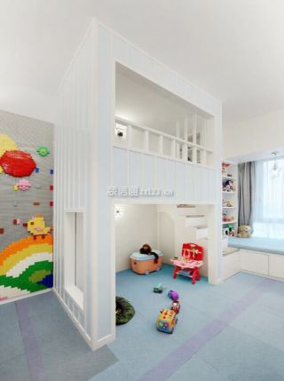 2023创意儿童房室内装修设计实景图
