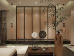 嘉逸园160㎡新中式风格四居室装修案例