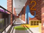 1100平绿橄榄幼儿园现代风格装修案例