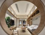 新城十里锦绣新中式风格100平米三居室装修案例