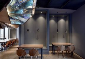 2023武汉简约风格饭店餐厅装修图片