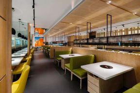 武汉300平方饭店餐厅装修设计图
