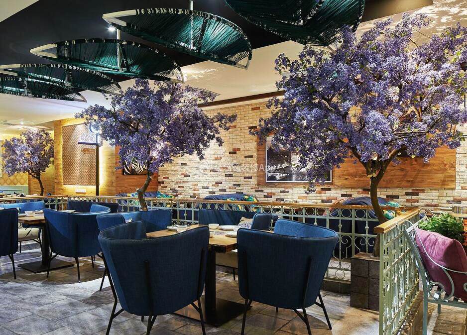 2023武汉特色饭店餐厅装修设计图