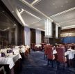 2023武汉高档餐厅天花板装潢设计图片