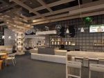 惠州西湖250㎡咖啡厅工装效果图