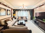 高铁明珠158平三居室美式经典风格装修案例