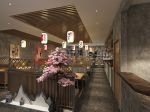 特色料理店日式风格200平米装修案例